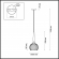 Подвес E27 60W RUNGA PENDANT ODL21 413 ODEON LIGHT 4767/1, схема товара Подвес E27 60W RUNGA PENDANT ODL21 413 ODEON LIGHT 4767/1, схема товара