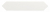 Настенная плитка Equipe Arrow Pure White 5x25, 25835