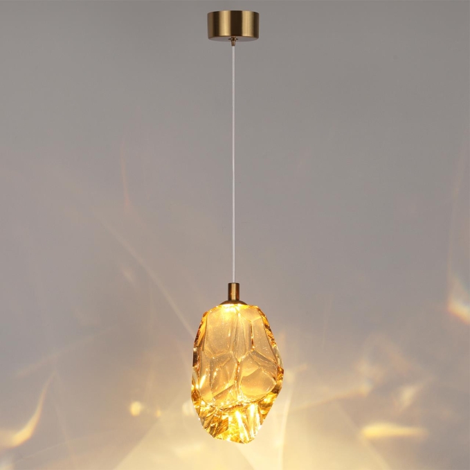 Подвесной светильник IP20 LED 4W 300Лм 3000K 200° 220V GEMME L-VISION Подвесной 245 ODEON LIGHT 7111/4LA, фото на цветном фоне 1