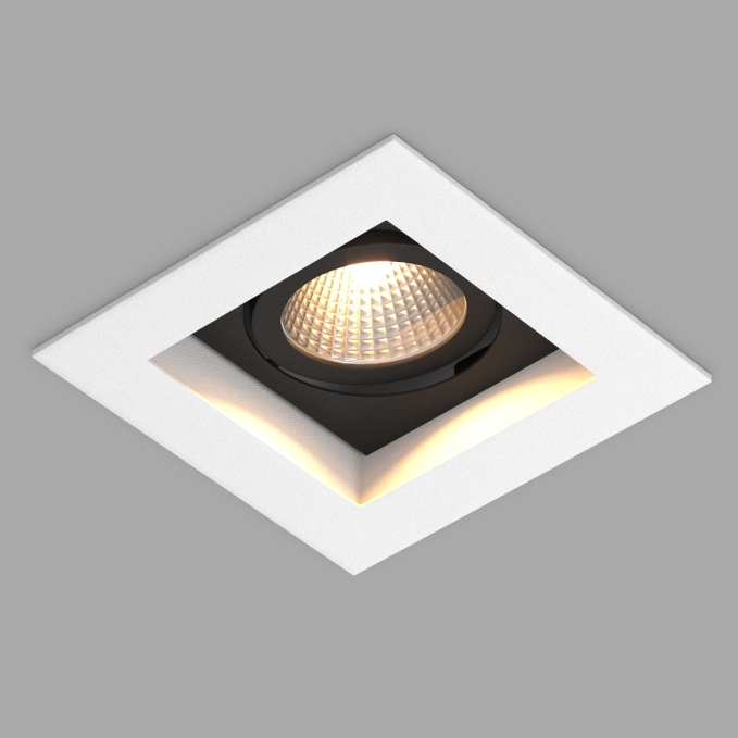 Светильник CL-KARDAN-S102x102-9W Day (WH-BK, 38 deg), Arlight, 024125, изображение 2 Светильник CL-KARDAN-S102x102-9W Day (WH-BK, 38 deg), Arlight, 024125, изображение 2