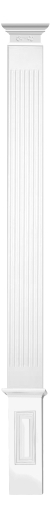 Комплект Decomaster DK-82230-SET1: пилястра DK-82230, капитель DK-82231, основание DK-82232