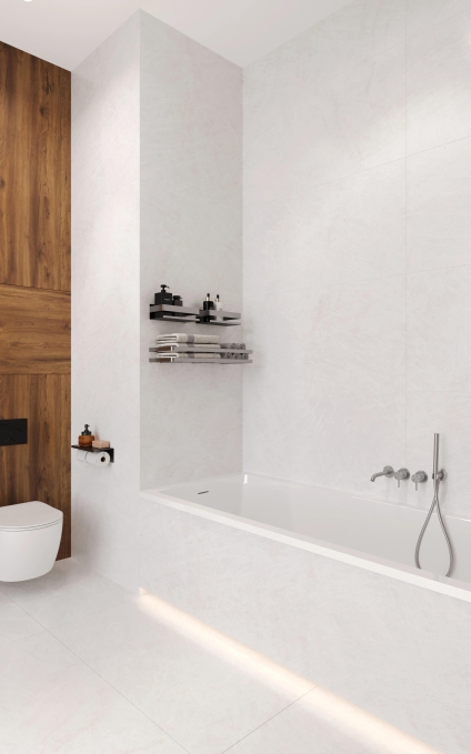 Керамогранит Staro LunaRossa Arctic Bianco Satin 60x120 Керамогранит Staro LunaRossa Arctic Bianco Satin 60x120
