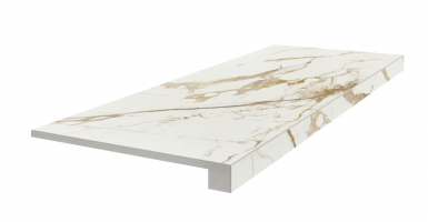 Ступень Coliseumgres Pompei White Scalino Front 33x90, 620070002158 Ступень Coliseumgres Pompei White Scalino Front 33x90, 620070002158