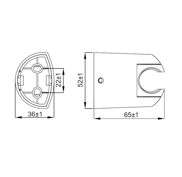 Держатель для лейки Iddis Optima Home 020CP00I53
