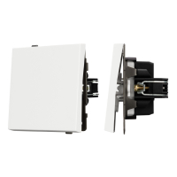 Механизм выключателя одноклавишный непроходной SWT-TENDO-MK01-SFPL-WH (230V, 10A), Arlight, 054570
