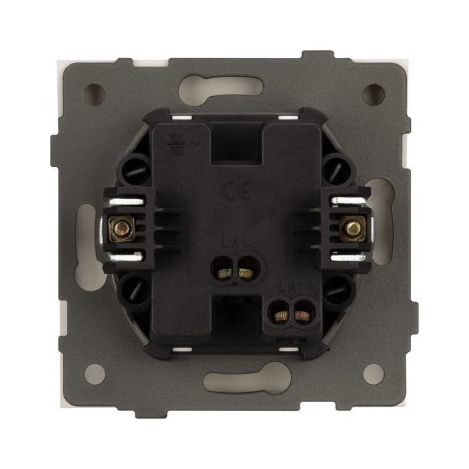 Механизм выключателя одноклавишный непроходной SWT-TENDO-MK01-SFPL-WH (230V, 10A), Arlight, 054570, изображение 2