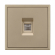 Механизм телефонной розетки SCT-NOBE-MTL1-SFPL-GD (RJ-11, 4C), Arlight, 054302, изображение 4