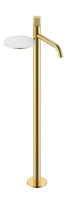 Смеситель напольный Boheme Stick 120-GG.3 золото