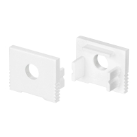 Заглушка SL-SLIM-H13M WHITE с отверстием, Arlight, 037538