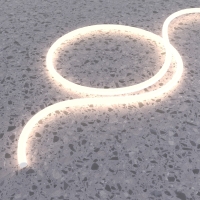 Гибкий неон круглый 360° D18 24В 14,4Вт/м 4000К IP65 5м, 201147