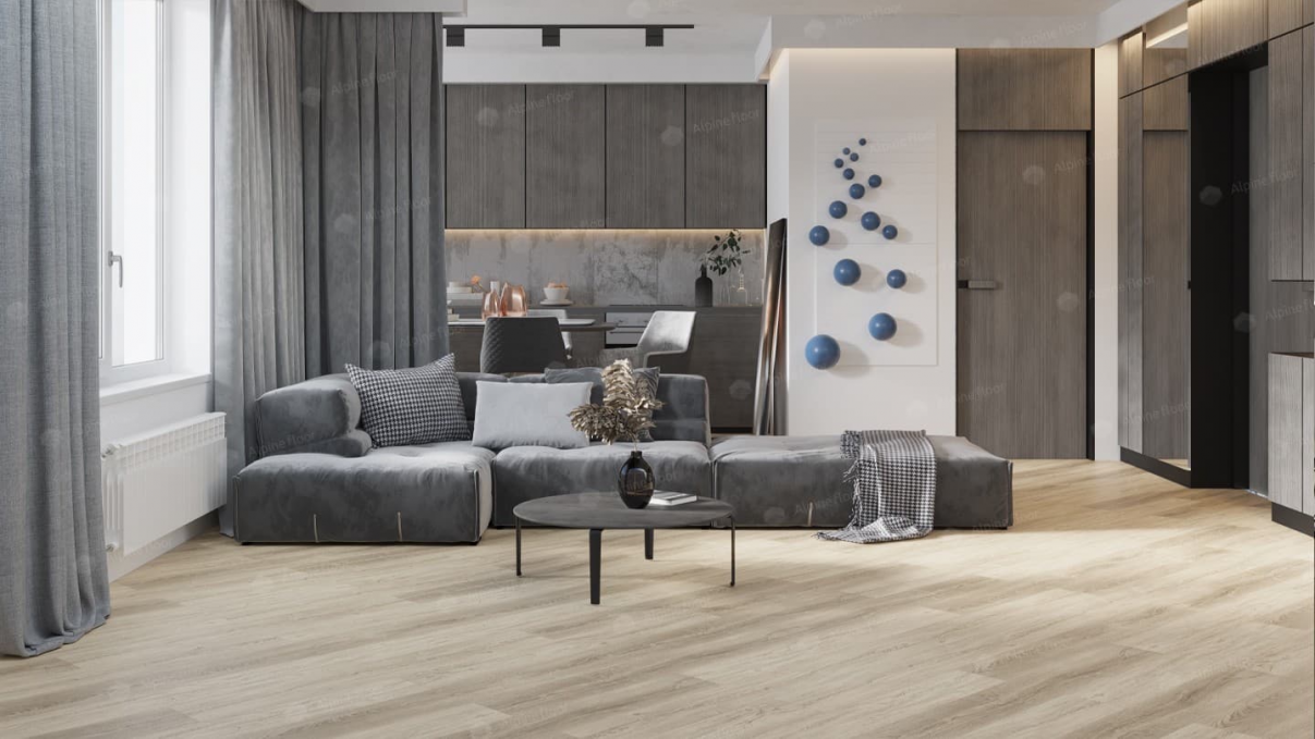 Каменный ламинат SPC Alpine Floor Intense Редвуд, ECO 9-11 MC