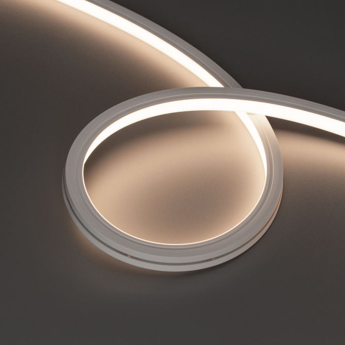 Светодиодная лента герметичная MOONLIGHT-TOP-M252-13x12mm 24V White-MIX (12 W/m, IP67, 2216, 5m, Wire x1), Arlight, 038605, изображение 4