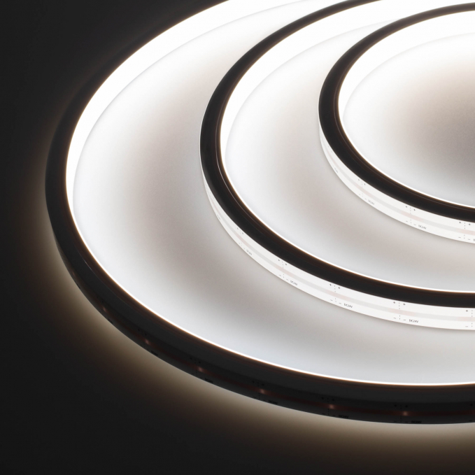 Светодиодная лента герметичная MOONLIGHT-TOP-M252-13x12mm 24V White-MIX (12 W/m, IP67, 2216, 5m, Wire x1), Arlight, 038605, изображение 5