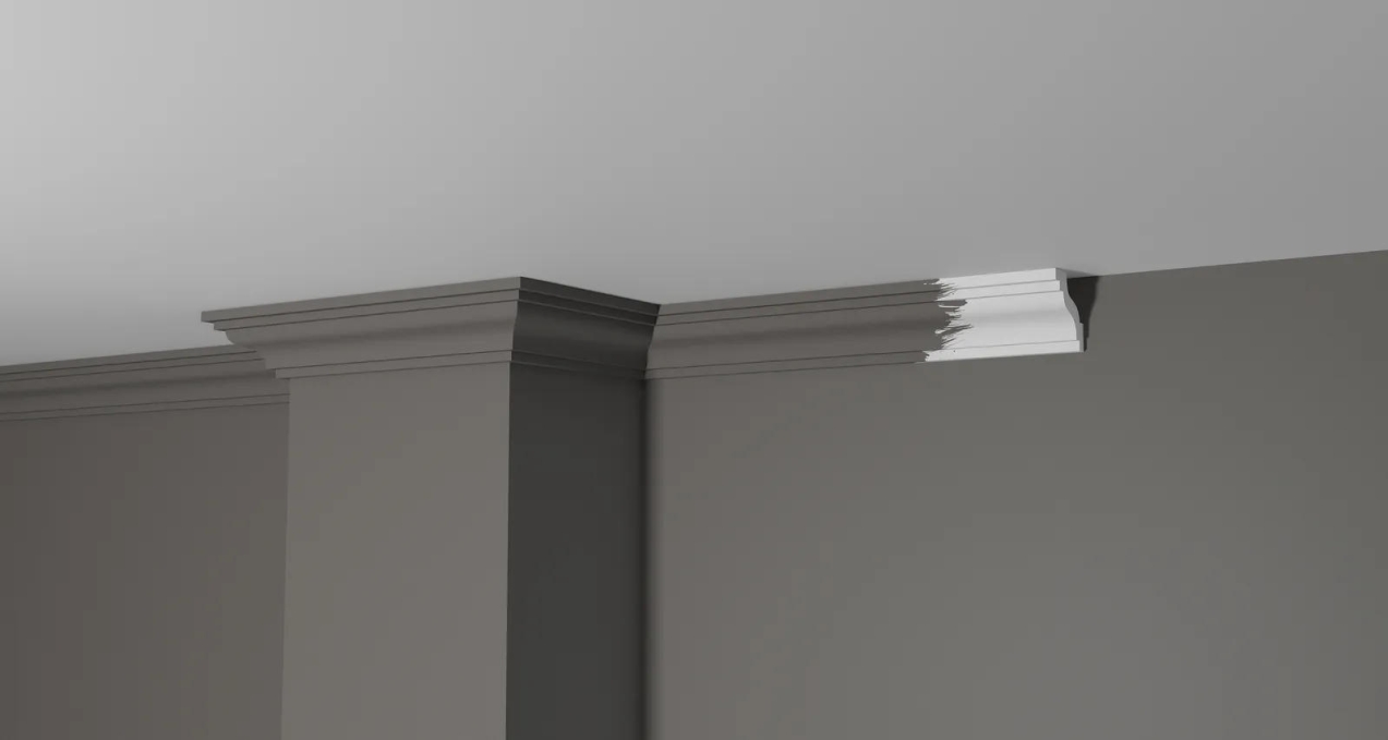 Карниз Decor-Dizayn DD28, 41x40x2000 мм Карниз Decor-Dizayn DD28, 41x40x2000 мм