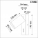 Светильник накладной настенный IP20 GU10 9W 220V ULAR OVER NT22 464 NOVOTECH 370893, схема товара Светильник накладной настенный IP20 GU10 9W 220V ULAR OVER NT22 464 NOVOTECH 370893, схема товара