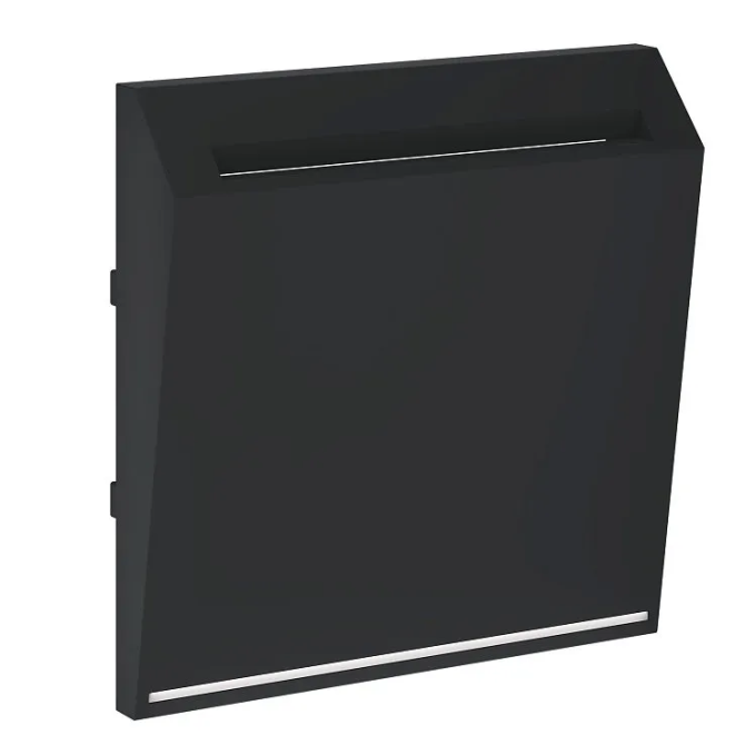 Накладка для выключателя карточного, S70 (черный матовый), Voltum, VLS002608 Накладка для выключателя карточного, S70 (черный матовый), Voltum, VLS002608