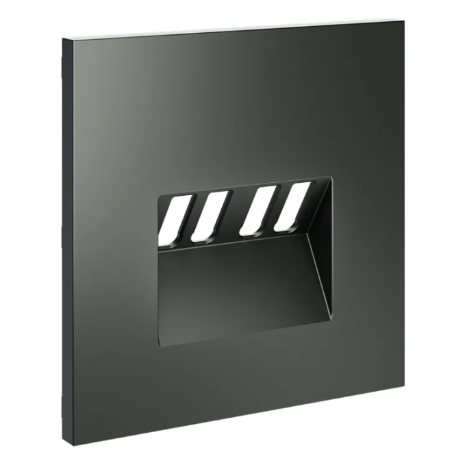 Накладка для розетки акустической 4-местной, S70 (титан), Voltum, VLS001506