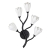 Бра G4 LED 5*5W GARDI MODERN ODL25 553 ODEON LIGHT 5090/5W