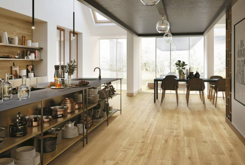 Керамогранит Atlas Concorde Exence Vanilla Saw Cut 18.5x150, AOUN