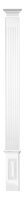 Комплект Decomaster DK-82230-SET2: пилястра DK-82230, капитель DK-82231A, основание DK-82232 Комплект Decomaster DK-82230-SET2: пилястра DK-82230, капитель DK-82231A, основание DK-82232