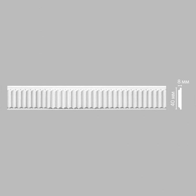 Молдинг с рисунком Decomaster 98642, 40x8x2400 мм Молдинг с рисунком Decomaster 98642, 40x8x2400 мм