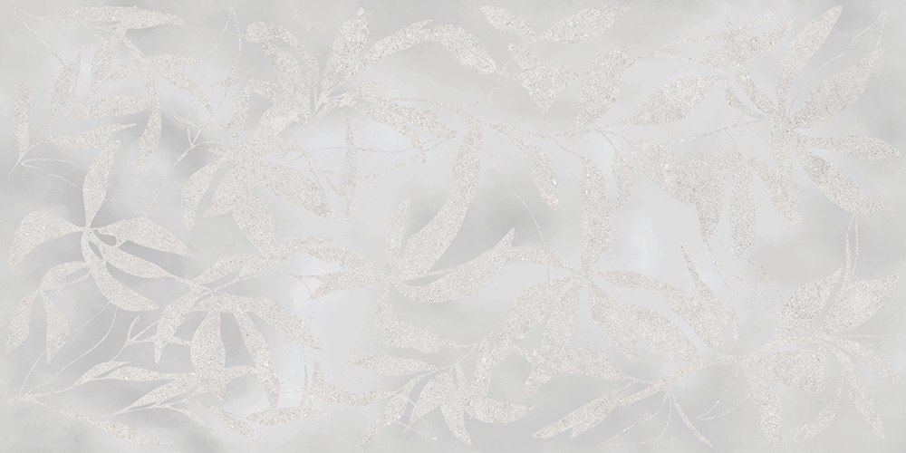 Керамогранит Vitra ArtWall Цветы Серый Матовый Ректификат 60x120, K958008R Керамогранит Vitra ArtWall Цветы Серый Матовый Ректификат 60x120, K958008R
