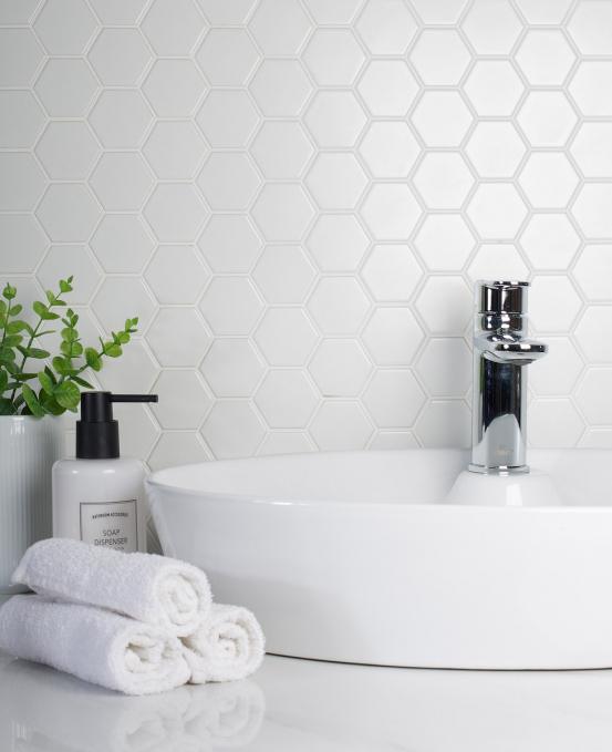 Мозаика Starmosaic Geometry Hexagon Small White Matt 26.5x27.8 Мозаика Starmosaic Geometry Hexagon Small White Matt 26.5x27.8
