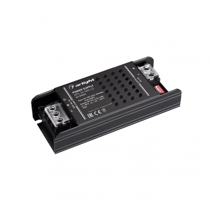 Блок питания ATS-24-060-LS (24V, 2.5A, 60W), Arlight, 049062, изображение 1