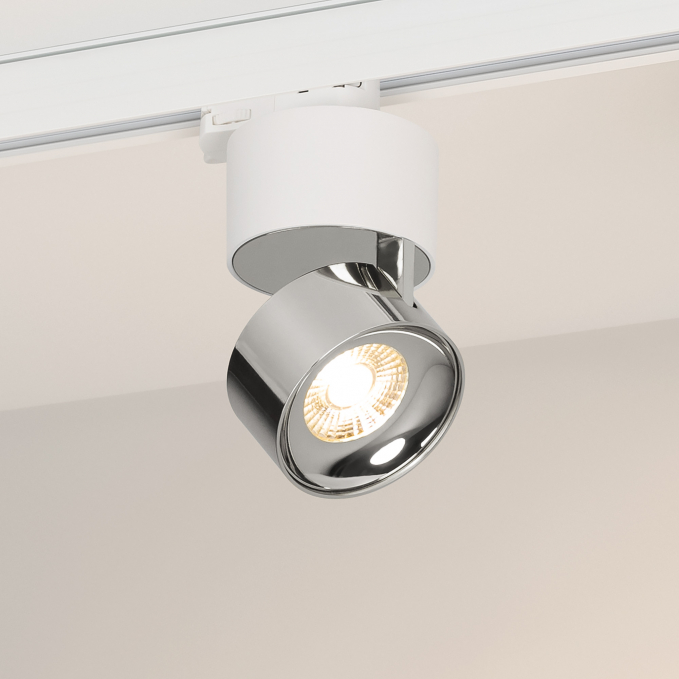 Светильник SP-PLURIO-TRACK-4TR-R77-9W Day4000 (WH-CHR, 36 deg, 230V), Arlight, 038104, изображение 1