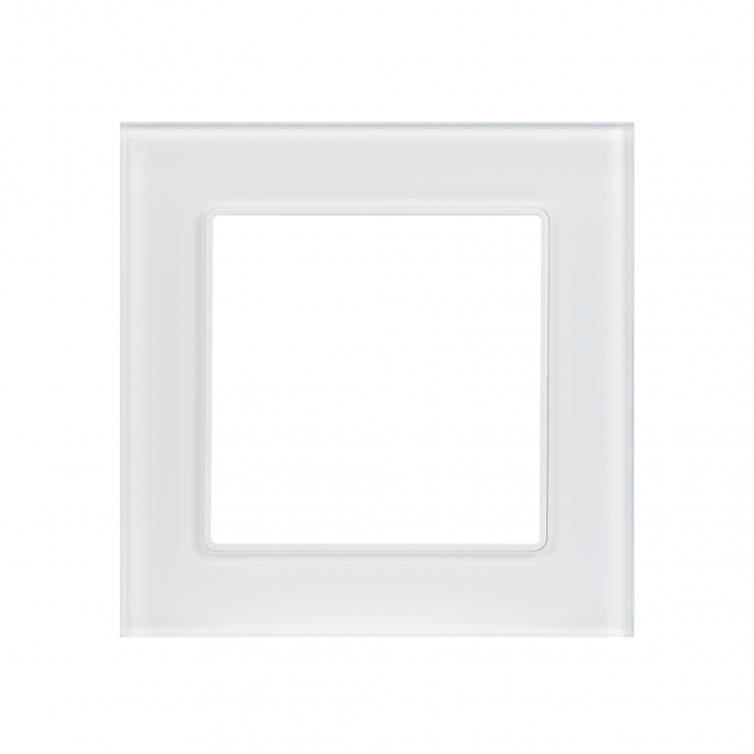 Рамка стеклянная FRM-GLARE-GS-1-WH, Arlight, 043786, изображение 3 Рамка стеклянная FRM-GLARE-GS-1-WH, Arlight, 043786, изображение 3