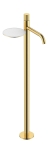 Смеситель напольный Boheme Stick 120-GG.4 золото