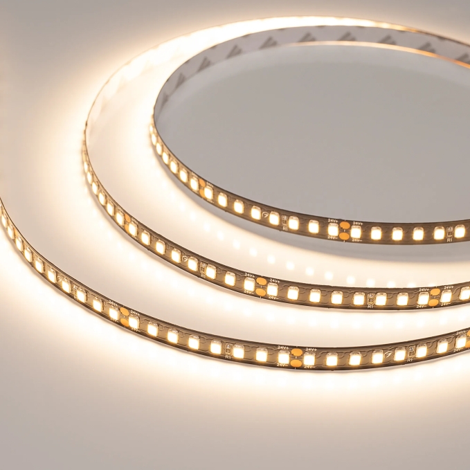 Светодиодная лента RT-A160-BLACK-8mm 24V Warm3000 (12 W/m, IP20, 2835, 5m), Arlight, 029426(2), изображение 2 Светодиодная лента RT-A160-BLACK-8mm 24V Warm3000 (12 W/m, IP20, 2835, 5m), Arlight, 029426(2), изображение 2