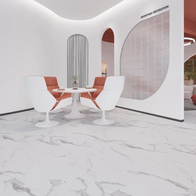 Каменный ламинат SPC Dolce Flooring Pietra Мрамор Бьянко, DF-101 Каменный ламинат SPC Dolce Flooring Pietra Мрамор Бьянко, DF-101