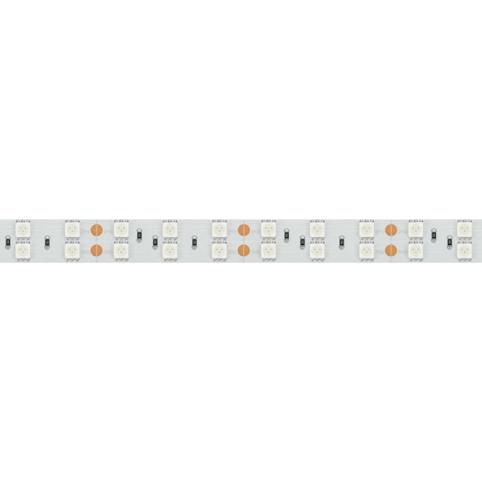 Светодиодная лента RT 2-5000 24V Yellow 2x2 (5060, 600 LED, LUX), Arlight, 011263, изображение 2