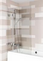 Шторка на ванну Riho Scandic 100x150 L G001157120 L профиль хром Шторка на ванну Riho Scandic 100x150 L G001157120 L профиль хром