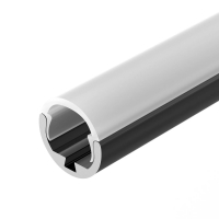 Профиль ROUND-D10.5-2000 ANOD BLACK, Arlight, 033036