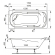Ванна акриловая Vagnerplast Charitka 170x75 VPBA170CHA2X-04
