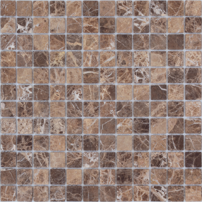 Мозаика Caramelle (LeeDo Ceramica) Pietrine Emperador Dark Mat 298x298 (чип 23x23x4 мм) Мозаика Caramelle (LeeDo Ceramica) Pietrine Emperador Dark Mat 298x298 (чип 23x23x4 мм)