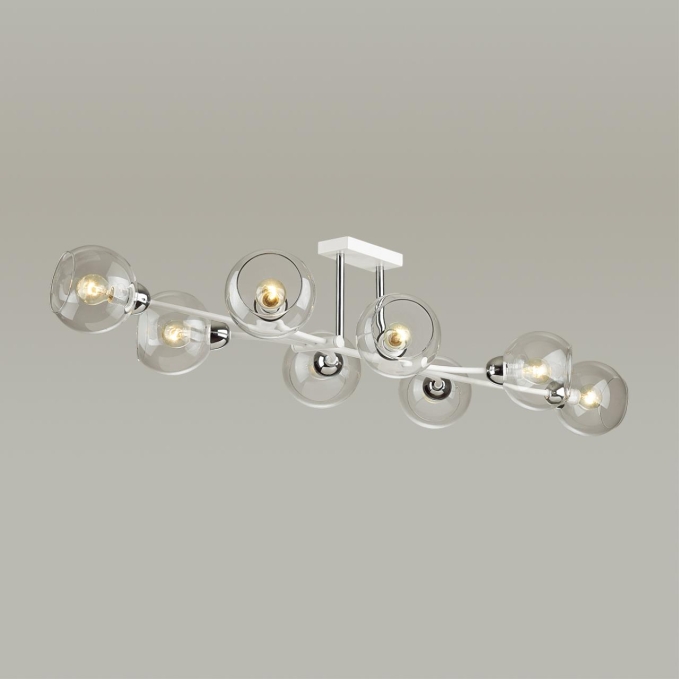 Люстра потолочная E14 8*40W 220V ALANA MODERNI LN26 222 LUMION 4517/8C, фото на цветном фоне 1 Люстра потолочная E14 8*40W 220V ALANA MODERNI LN26 222 LUMION 4517/8C, фото на цветном фоне 1