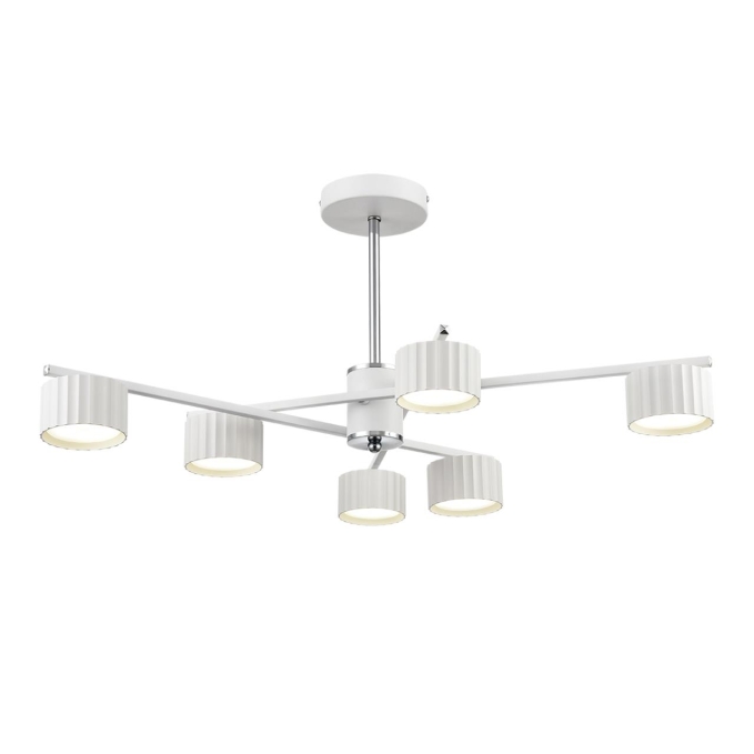Люстра потолочная LED GX53 6*7W 220V KARINA COMFI LN26 244 LUMION 8241/6C, дополнительный ракурс Люстра потолочная LED GX53 6*7W 220V KARINA COMFI LN26 244 LUMION 8241/6C, дополнительный ракурс