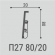 Плинтус Bello Deco П27 80-20 Плинтус Bello Deco П27 80-20