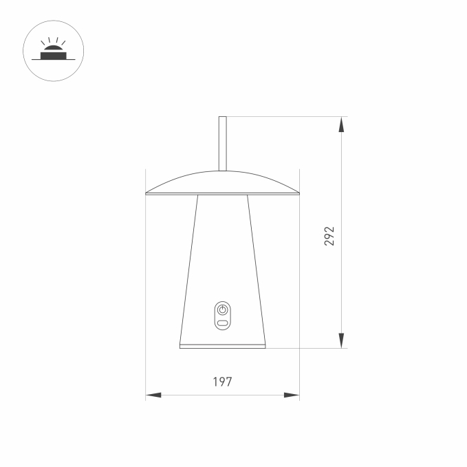 Светильник SP-PATIO-TAB-2W Warm3000 (WH, 127 deg), Arlight, 030051, изображение 6 Светильник SP-PATIO-TAB-2W Warm3000 (WH, 127 deg), Arlight, 030051, изображение 6