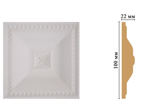 Вставка цветная Decomaster D209-115, 100x100x22 мм Вставка цветная Decomaster D209-115, 100x100x22 мм