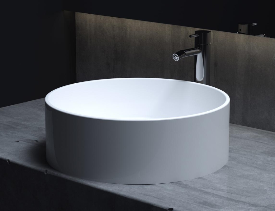 Накладная раковина Salini Armonia Top 02 130126M 45 см белая матовая Накладная раковина Salini Armonia Top 02 130126M 45 см белая матовая