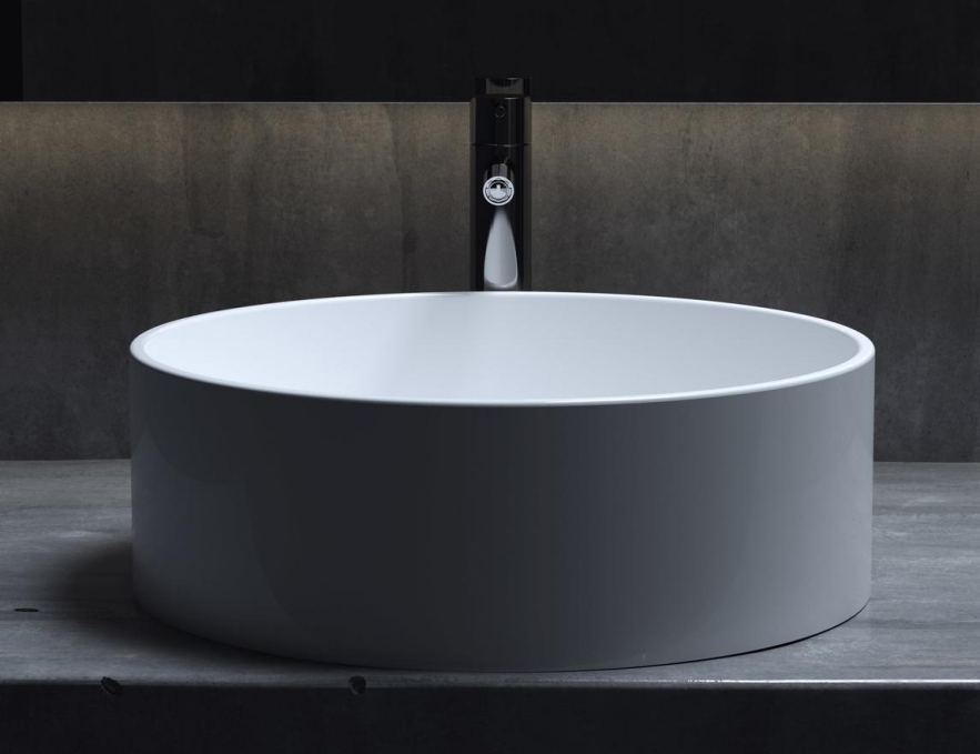 Накладная раковина Salini Armonia Top 02 130126M 45 см белая матовая Накладная раковина Salini Armonia Top 02 130126M 45 см белая матовая