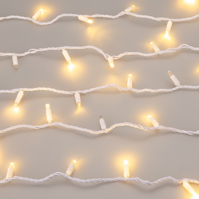 Светодиодная гирлянда ARD-STRING-CLASSIC-10000-WHITE-100LED-PULSE Warm (230V, 7W), Arlight, 031645, изображение 2 Светодиодная гирлянда ARD-STRING-CLASSIC-10000-WHITE-100LED-PULSE Warm (230V, 7W), Arlight, 031645, изображение 2