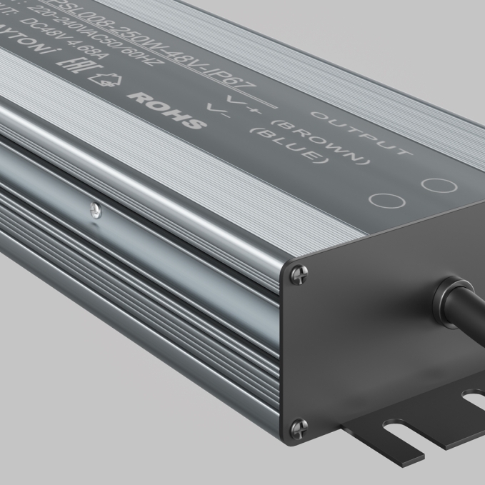 Источник напряжения 48В 250Вт IP67 PSL008, PSL008-250W-48V-IP67, изображение 2 Источник напряжения 48В 250Вт IP67 PSL008, PSL008-250W-48V-IP67, изображение 2