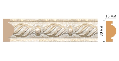 Молдинг Decomaster 157-18 ДМ, 30x13x2400 мм