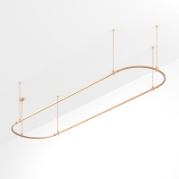 Основание ART-APRIORI-OVAL-ROD-800-4000x1000 (GD), Arlight, 054531