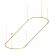 Основание ART-APRIORI-OVAL-ROD-800-4000x1000 (GD), Arlight, 054531, изображение 2